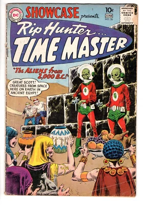 SHOWCASE #26 (1960) - GRADE 4.0 - DC RIP HUNTER TIME MASTER SILVER AGE SCI-FI - Image 1 of 2
