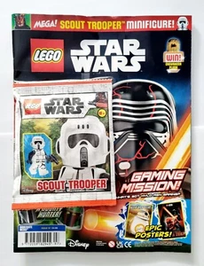 NEW LEGO STAR WARS MAGAZINE WITH LIMITED EDITION SCOUT TROOPER MINIFIG BRAND NEW - Picture 1 of 4