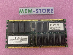 Sun Microsystems 370-6040-01 1GB DDR 266 CL2 ECC Reg PC2100R SDRAM Memory tested - Picture 1 of 1