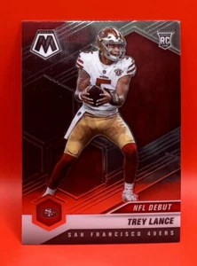2021 Panini Mosaic TREY LANCE RC NFL Debut  #244 San Francisco 49ers QB1 - Picture 1 of 2