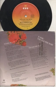 BRUCE SPRINGSTEEN Rare 1987 Aust Promo 7" OOP Rock P/C Single "Tunnel Of Love" - Picture 1 of 2