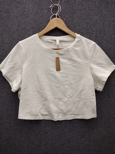 SKIMS Damen Baumwolle Crop T-Shirt Jersey Knochen Kurzarm Gr. 3X AP-CRP-1968 - Bild 1 von 9