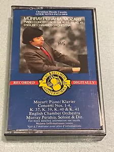 Mozart - Piano Concertos 1-4 - Audio Cassette Tape Album 1984 - Murray Perahia - Picture 1 of 5