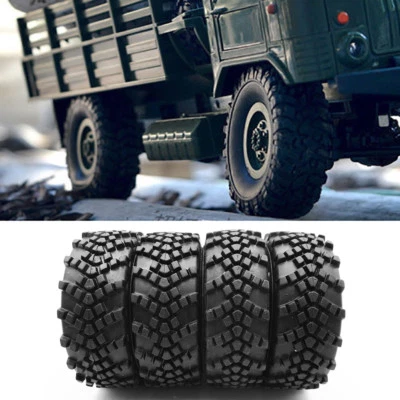 4pcs RC Car Durable Rubber Reifen Rad für 1/16 WPL B36 6WD RC Auto Car Tire Tyre - Bild 1 von 4