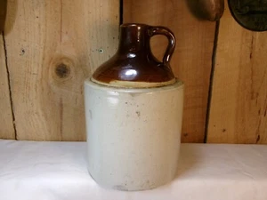 Vintage Stoneware Whiskey Shoulder Jug - Picture 1 of 6