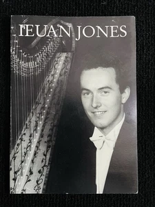 IEUAN JONES British Harpist Program Signed Musician Play in the House of Commons - Picture 1 of 6
