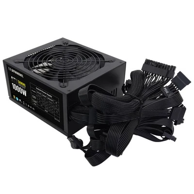 1000W Power Supply 80 Plus Gold Full Voltage Gaming PUS for Desktop Computer - Image 1 of 4