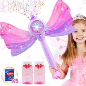 Bubble Wands for Kids Toys for 3 4 5 6 Years Old Girls: Light Up Bubble Wand ... - Picture 1 of 9