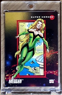1992 Marvel Universe Serie 3 Karte 47 MEGGAN. - Bild 1 von 3