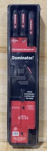 Mayhew Tools Juego de 3 barras de palanca curvas Dominator de 25”, 17” y 12” EE. UU. NUEVO - Imagen 1 de 3