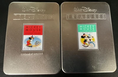 2 Disney Treasures DVD Lot: MICKEY MOUSE in Living Color - volume  1 & 2 one/two Foto 1 de 4
