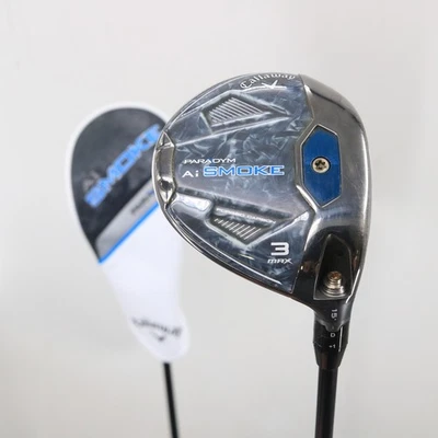 Callaway Paradym Ai Smoke Max 3 Fairway Wood 15 graus Tensei R2 Senior destro S-156226 - Imagem 1 de 4