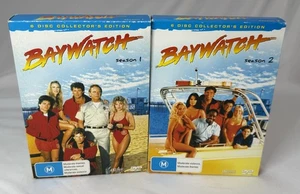 BAYWATCH Season 1 & 2 DVD Set 90s USA Action Drama TV 12 discs - Picture 1 of 5