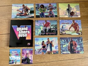 GTA VI Bundle Set Case Slip Cover Sleeve Only - No Game - collectable Embossed - Picture 1 of 19