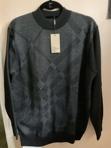 Neu mit Etikett Pasaco Paris Pullover anthrazitgrau mit Rautenmuster Gr. 54 - Bild 1 von 7
