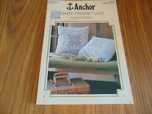White Crochet Lace by Anchor 1990 Japan PB VG #17751 - Imagen 1 de 4
