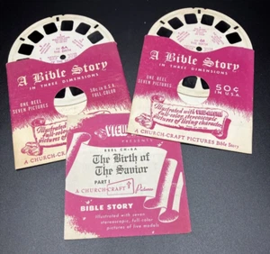 Vintage View-Master Bible Story reel Ch. 6A, 6B The Birth of the Savior 1947 - Picture 1 of 9