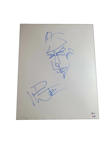 DAVE MATTHEWS SIGNED AUTOGRAPH HAND DRAWN SKETCH DAVE MATTHEWS BAND BECKETT 1 Cover