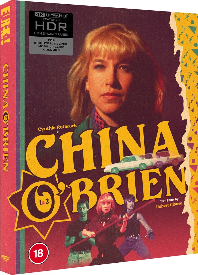China O'Brien 4k Blu Ray 1 & 2 Eureka Special Edtion with Posters and slipcover
