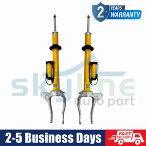Front LH+RH Shock Absorbers w/Electric For Jeep Grand Cherokee 3.0 SRT8 16-22 - Picture 1 of 9