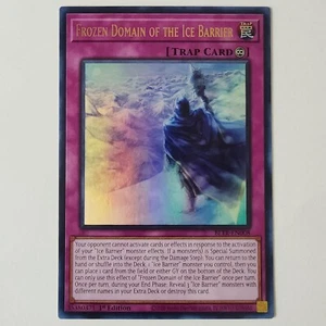 Frozen Domain of the Ice Barrier - BLTR-EN008 - Ultra Rare - NM - 1st ed  Yugioh - Picture 1 of 2