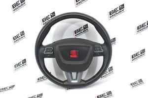 Seat Alhambra 7N Volante Sportivo Multifunzione PELLE Volante Airbag 7N5419091C - Foto 1 di 9