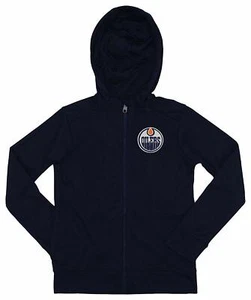 Outerstuff NHL Youth/Kids Edmonton Oilers Performance Full Zip Hoodie - Picture 1 of 8