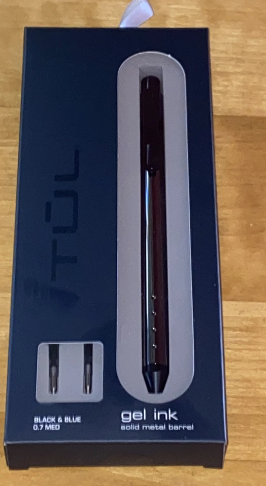 TUL Pro Retractable GEL Pen With 2 Refills Medium Point Assorted Ink Colors