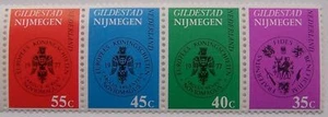 Stadspost Nijmegen 1977 - Strip Nijmegen Gildestad Koningschieten - Picture 1 of 1