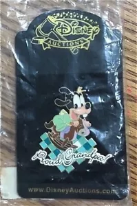 LE Disney Pin Auctions Baby Announcement Proud Grandpa Baby Goofy Rocking Horse - Picture 1 of 1