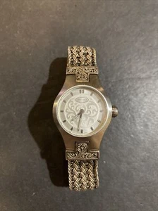 LOIS HILL Sterling Silver Bracelet Women's SWISS Watch LH-0012 - Picture 1 of 8