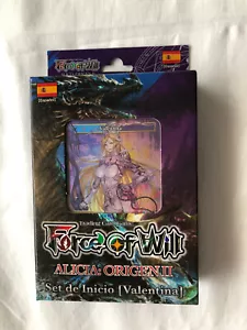 SET INICIO NUEVO VALENTINA ALICIA ORIGEN 2 FORCE OF WILL NUEVO SPANISH - Imagen 1 de 2