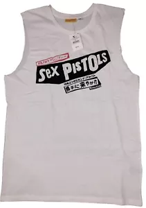 SEX PISTOLS Filthy Lucre Live in Japan Muscle Tank (M, White) - Picture 1 of 2