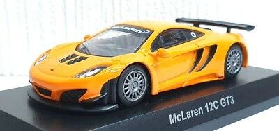 1/64 Kyosho MCLAREN 12C GT3 оранжевый литая модель автомобиля - Изображение 1 из 3