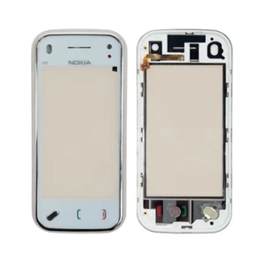 Nokia N97 Mini New Front Touch Screen White Original 100% - Picture 1 of 1