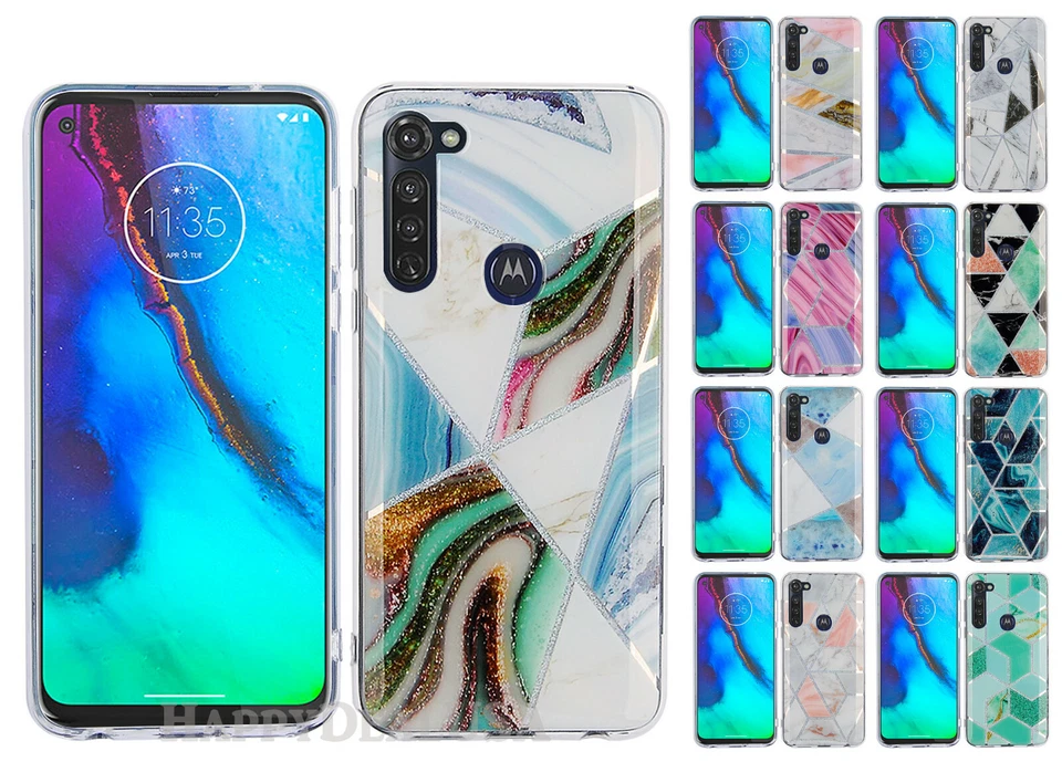 Funda Suave TPU Impacto Brillo Para Motorola Moto G Stylus - Mármol | Madera | Foto 1 de 1