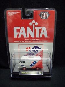 M2 Machines Fanta 1965 Ford Econoline Delivery Van Limited Edition.