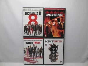 Ocean's Saga 8, 11, 12, & 13 (Lot of 4)Sandra Bullock, George Clooney, Brad Pitt - Picture 1 of 9