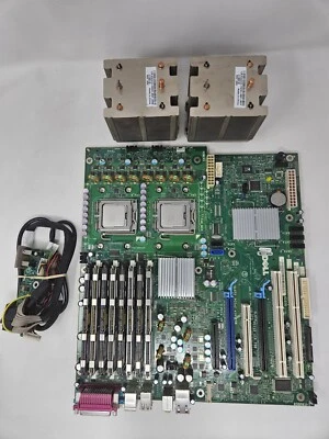 DELL T5400 Workstation Motherboard 0RW203 w/ x2 Intel Xeon 2.5GHz - 20GB Memory - Image 1 of 4