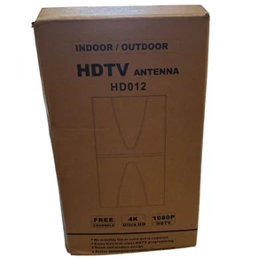 Indoor/Outdoor Antenna Model HD012 For All TVs 4K 1080P HD Digital w/ Amplifier - Picture 1 of 7