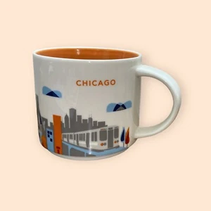 Starbucks You Are Here Collection Series 2015 Chicago Coffee Mug Tasse 14oz unbenutzt - Bild 1 von 8