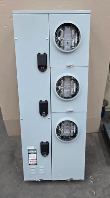 Nuevo Siemens WML31225RJ 1200 Amp Medidor Pila 1 Ph 5 Mandíbula Palanca Bypass 240V (Defecto) Foto 1 de 4