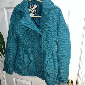 Billabong Wollmischung Blau Grün Peacoat Größe M 420 - Bild 1 von 14