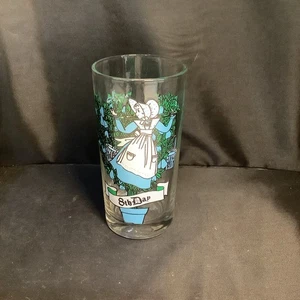 Vintage Anchor Hocking 8th Day of Christmas Glas - Bild 1 von 6