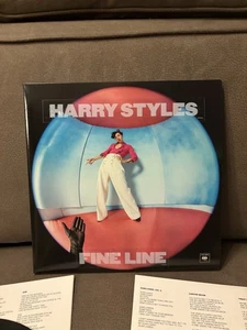 HARRY STYLES Fine Line (2LPs 180g Vinyl, ERSKINE 2019) W Full Size Poster - Picture 1 of 6
