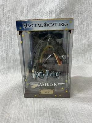 Harry Potter Magical Creatures No.3 Basilisk Figurine - The Noble Collection New - Image 1 of 4