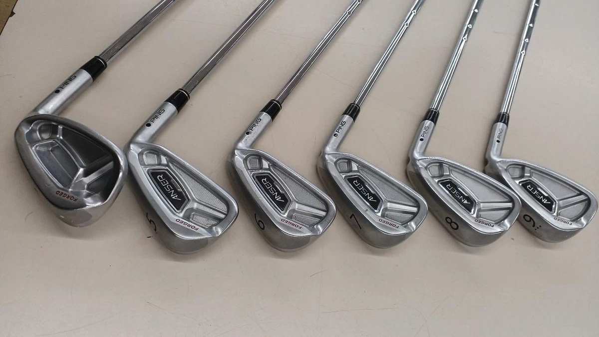 Ping Anser Iron Set 6pcs 5-W Steel Flex Other Black Dot | eBay