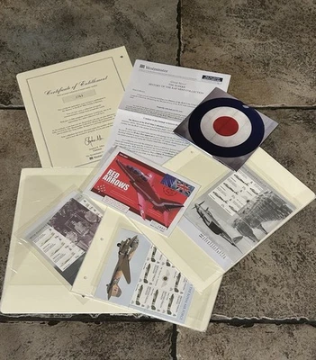 90th Anniversary RAF Commemorative Stamp Collection Royal Air Force Bundle - Image 1 of 4