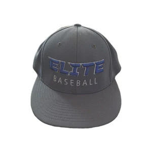 Elite Baseball Cap Richardson PTS20 Flexfit Hat Gray Non-Adjustable SM-MD Sports - Picture 1 of 7