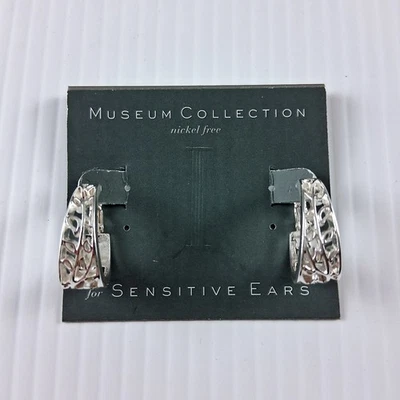 Colección Museo Aro Filigrana Tono Plata Joyería Libre de Níquel Foto 1 de 3